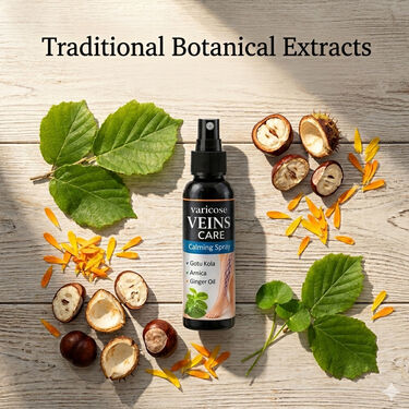 Varicose Veins Care Calming Spray (BPR9) for Soothing Leg Comfort and Relief