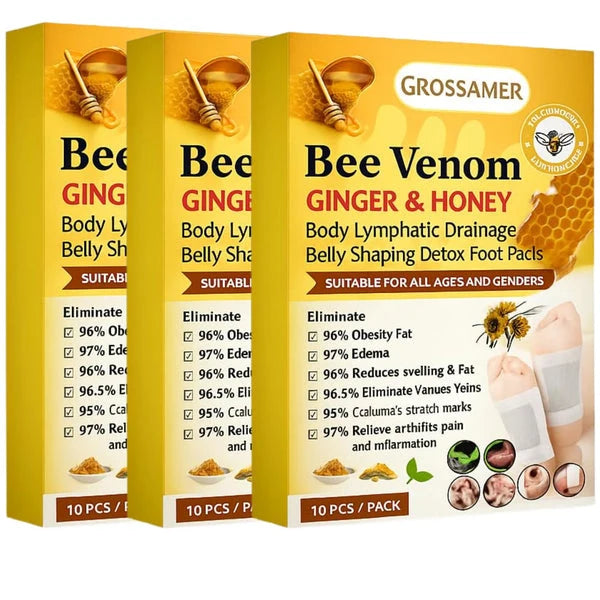Bee Venom Ginger &amp; Honey Detox Pads