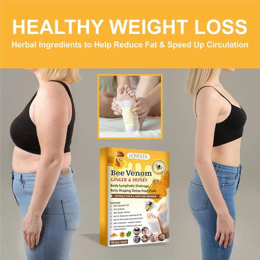 Bee Venom Ginger &amp; Honey Detox Pads