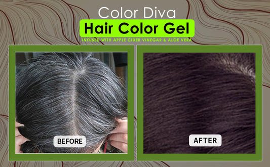 Color Diva Crystal Clear Amonia Free Hair Color Gel, 300Ml Black