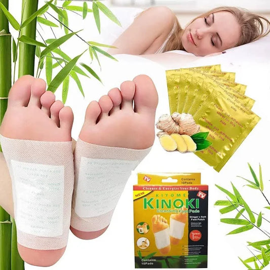 100% Herbal & Gentle Ingredient Detox Foot Pads Pack of 20