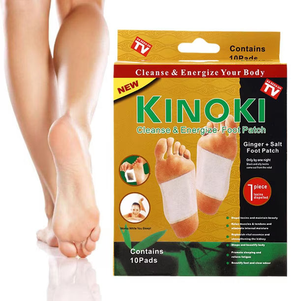 100% Herbal & Gentle Ingredient Detox Foot Pads Pack of 20
